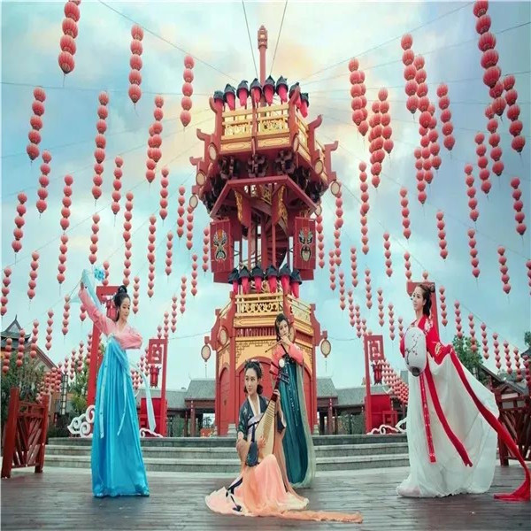 荆门方特东方神画主题乐园一天团